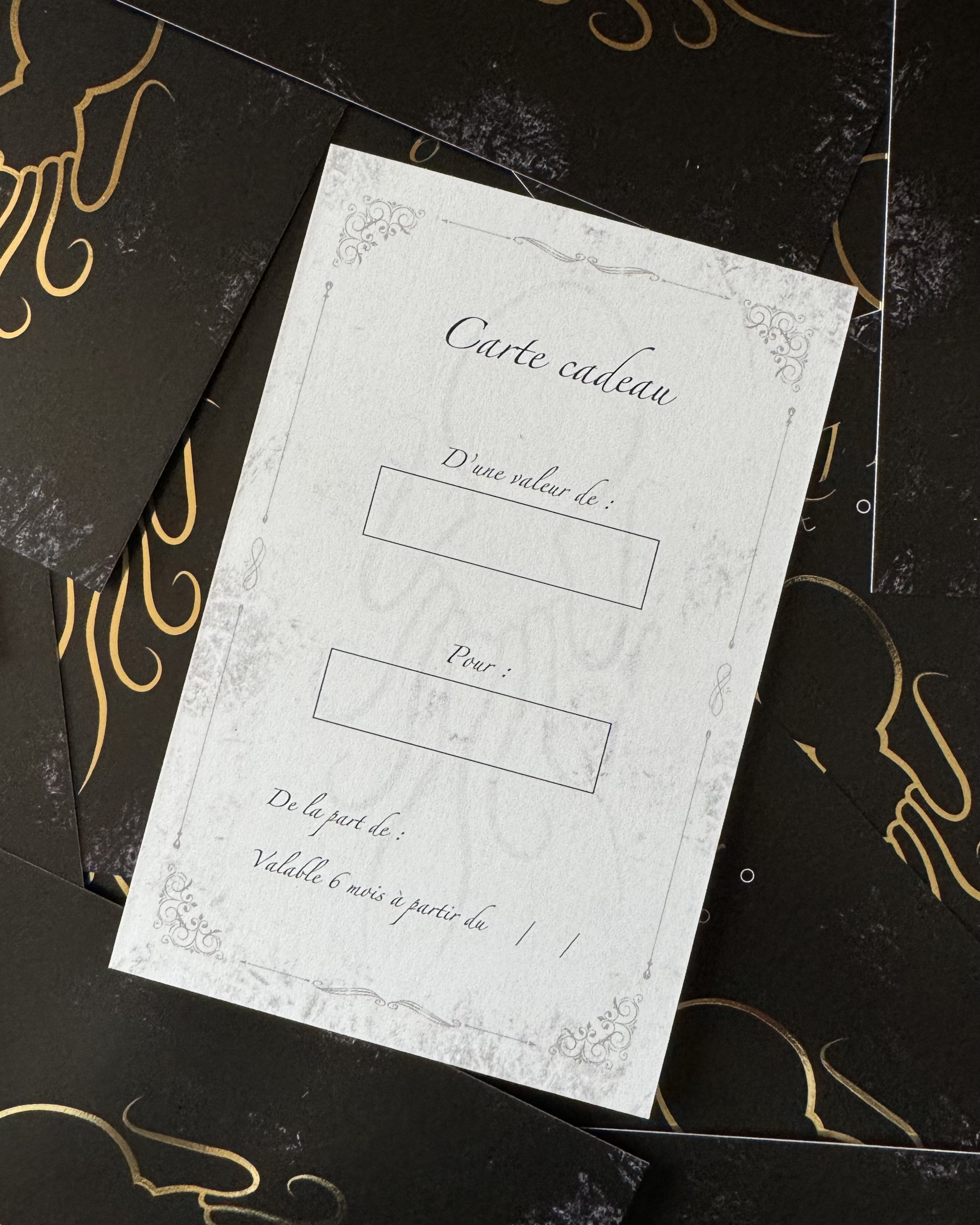 Carte cadeau 6'Ril Tattoo recto